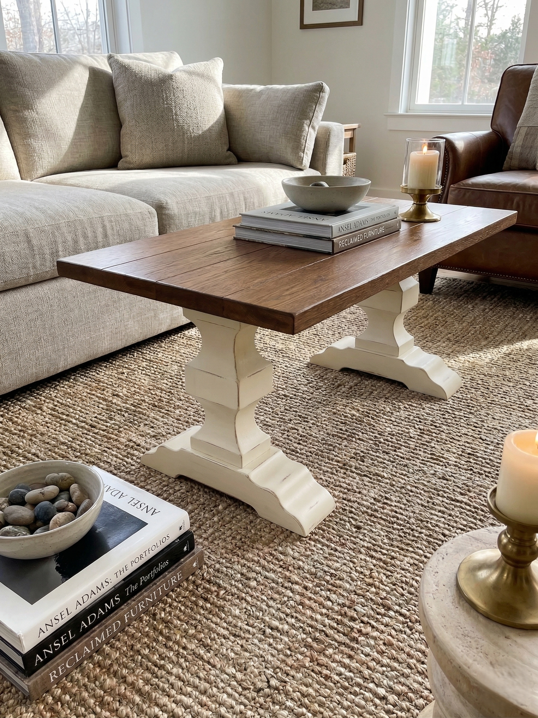 Chalice Pedestal Bench Legs