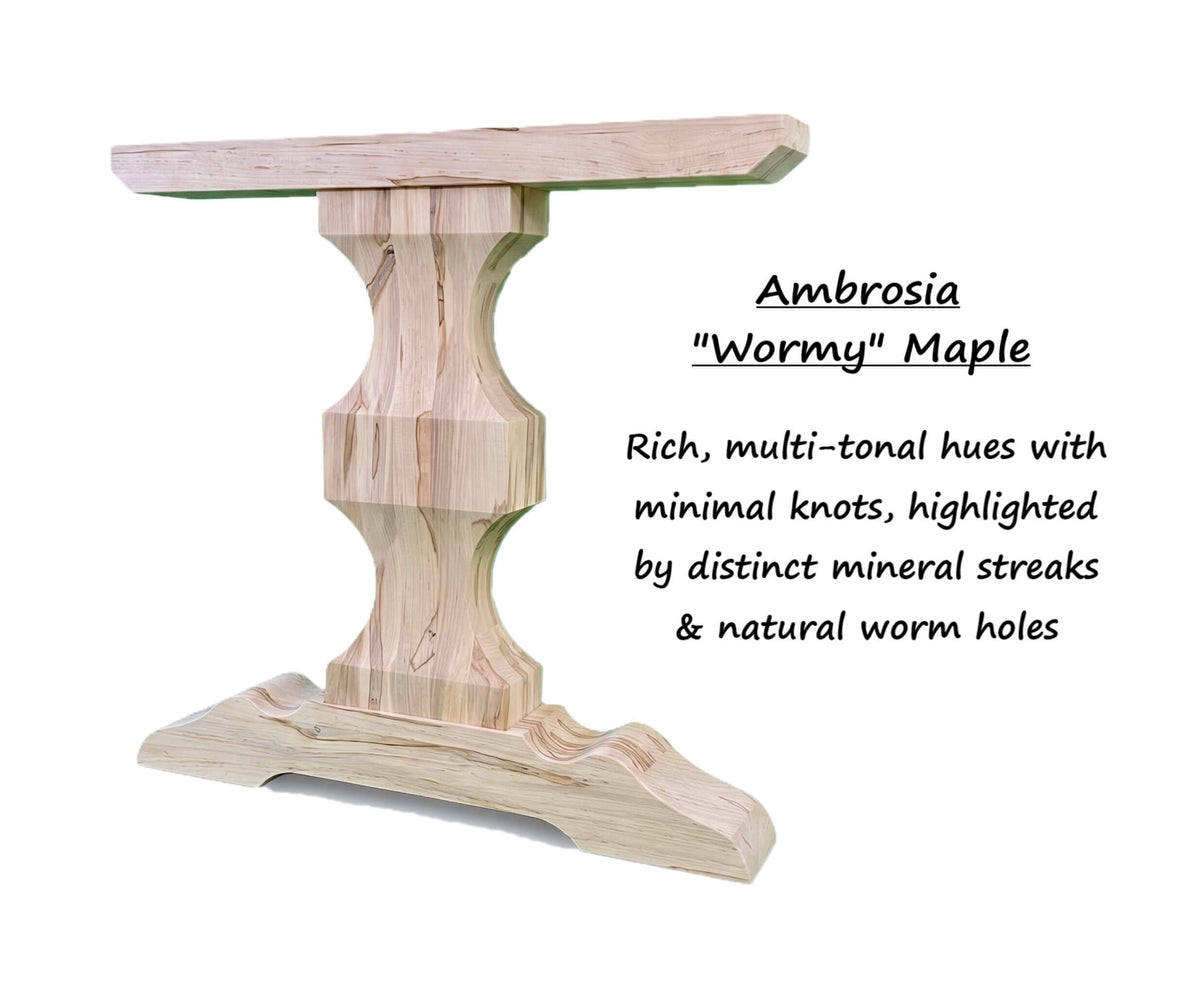 Chalice Pedestal Table Legs