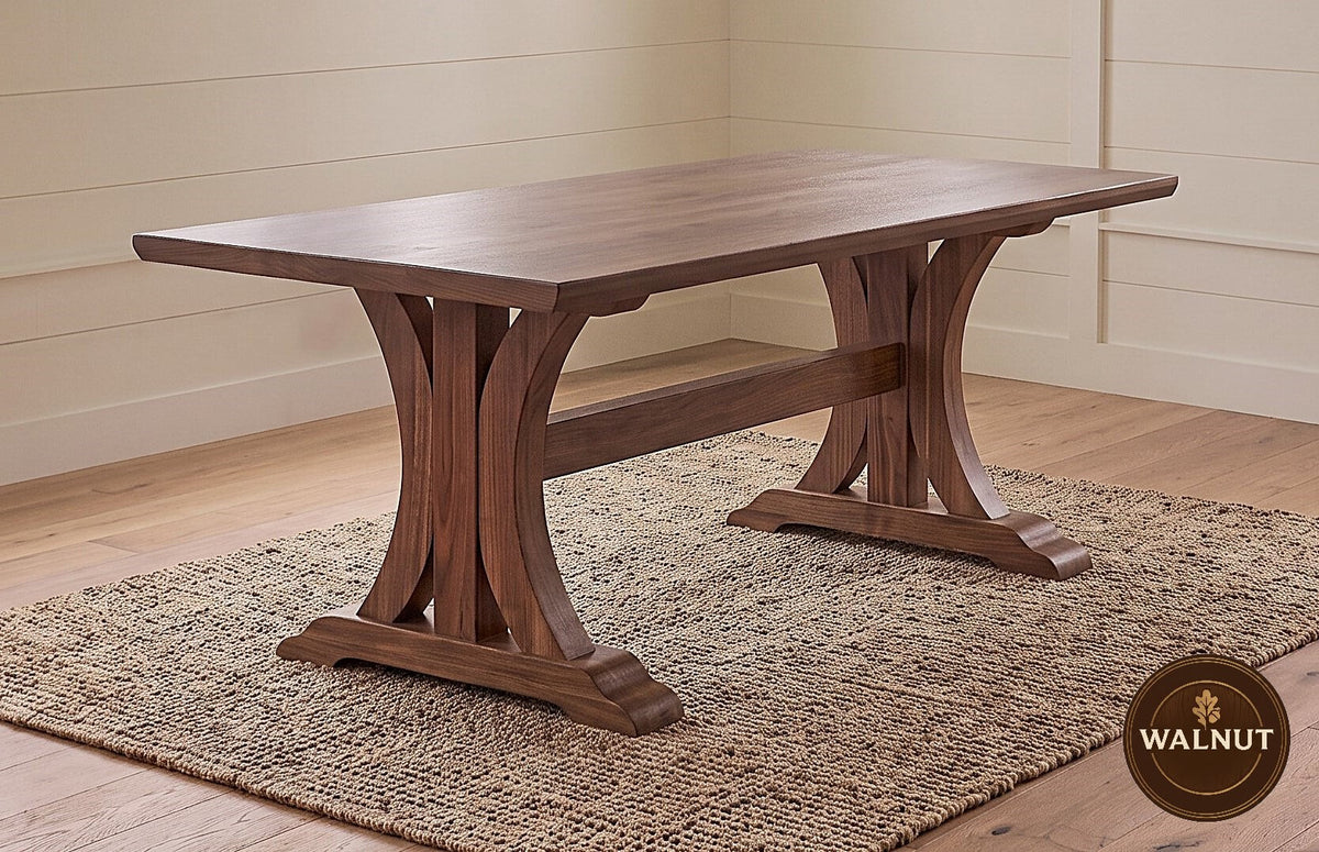 Crescent Trestle Complete Table Frame