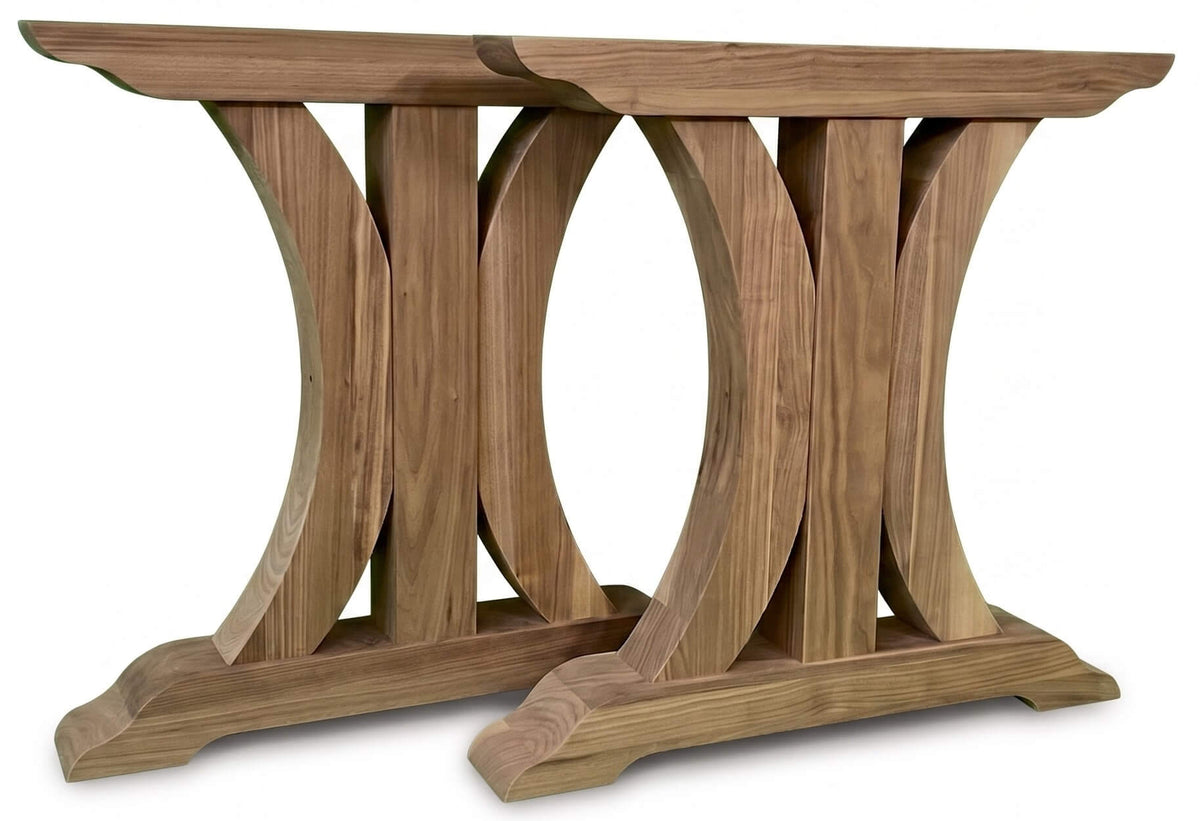 Crescent Trestle Complete Table Frame