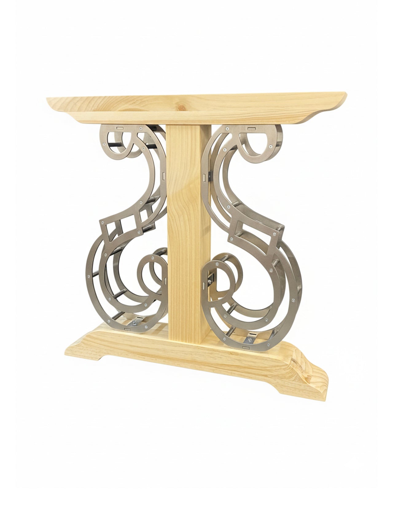 Industrial Scroll Table Legs