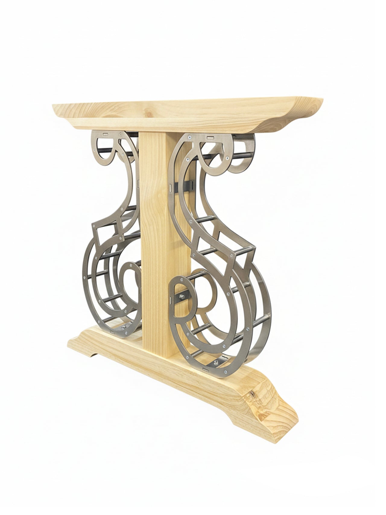 Industrial Scroll Table Legs