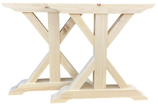 Seamless Trestle Complete Table Frame