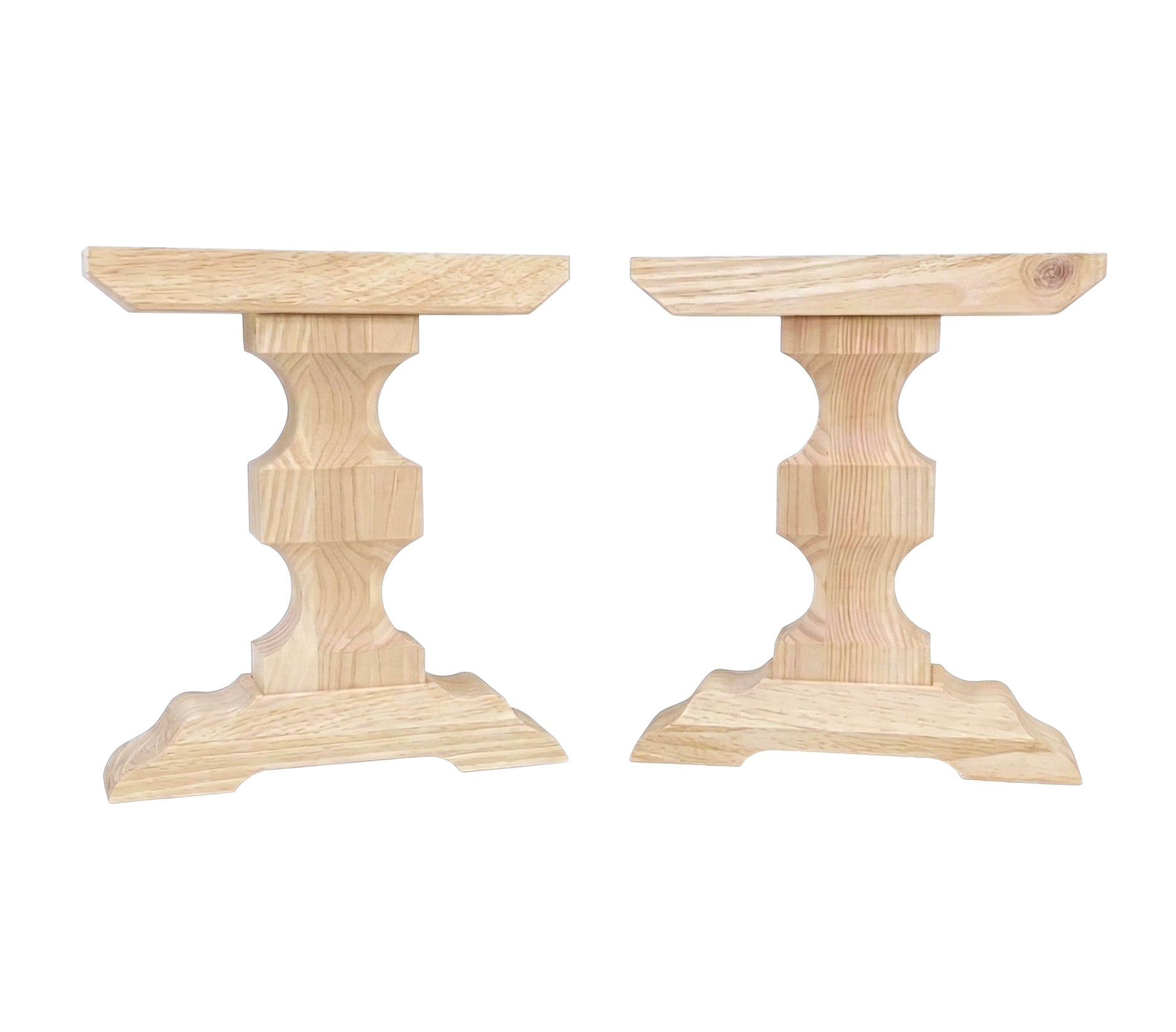 Chalice Pedestal Bench Legs
