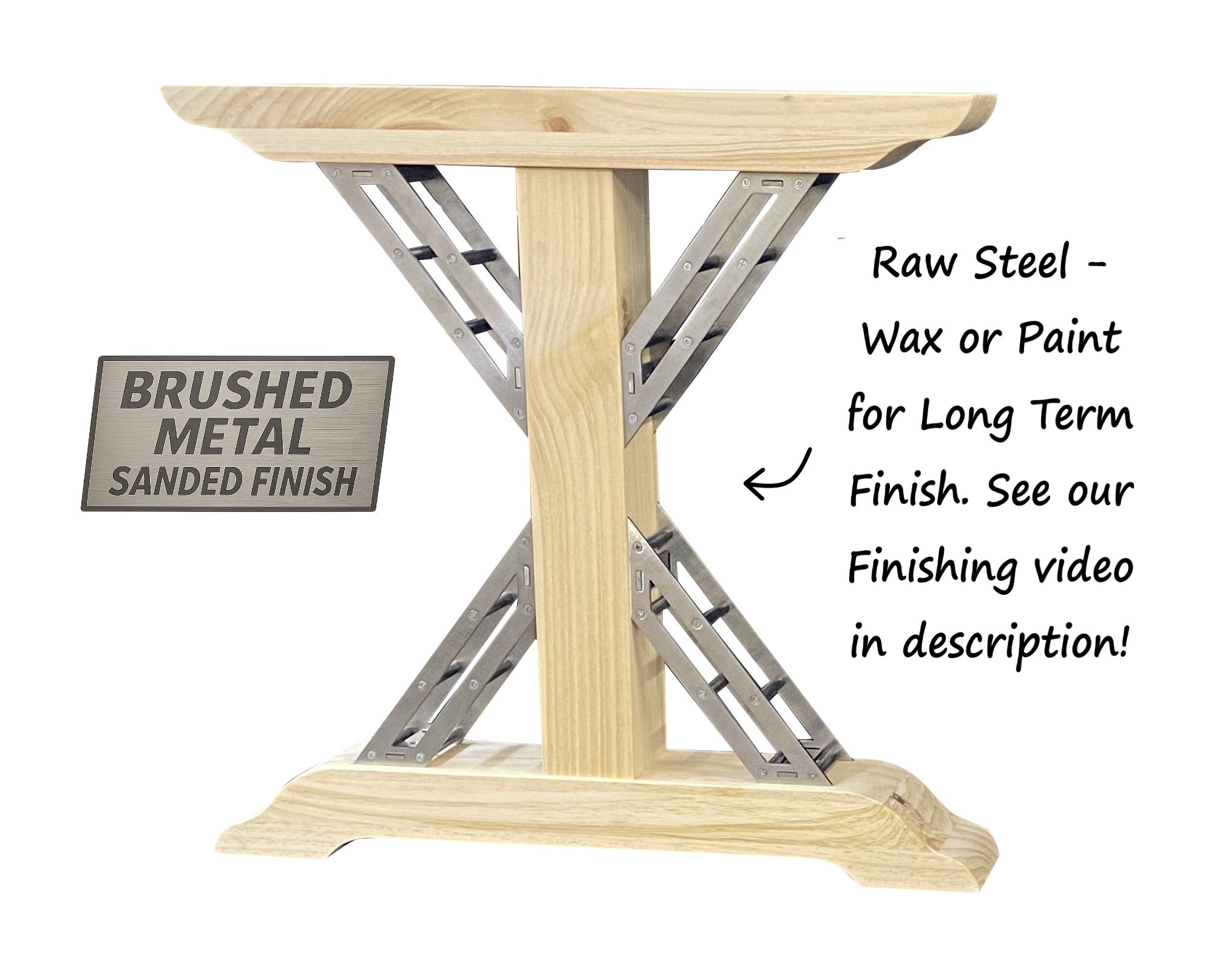 Industrial Trestle Table Legs