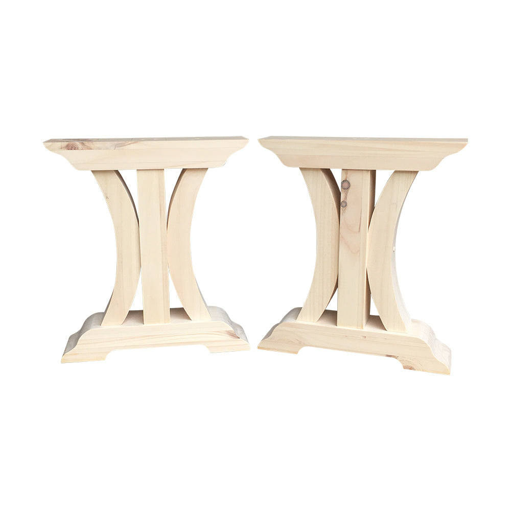 Crescent Trestle Bench Legs