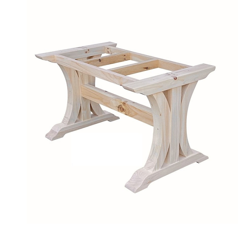 Crescent Trestle Table Legs