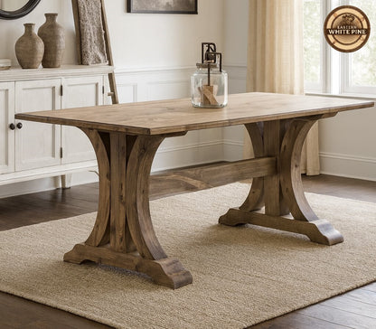 Crescent Trestle Complete Table Frame