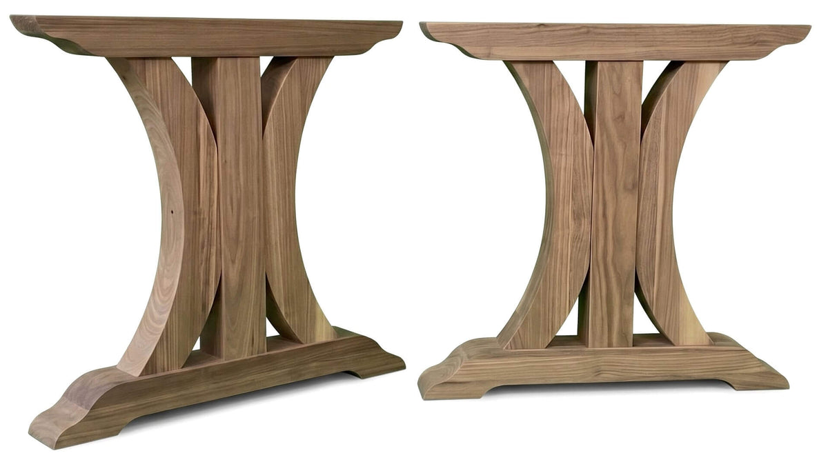 Crescent Trestle Complete Table Frame
