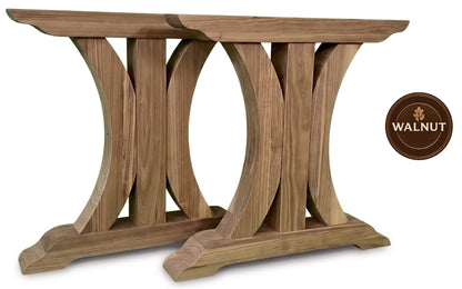 Crescent Trestle Complete Table Frame