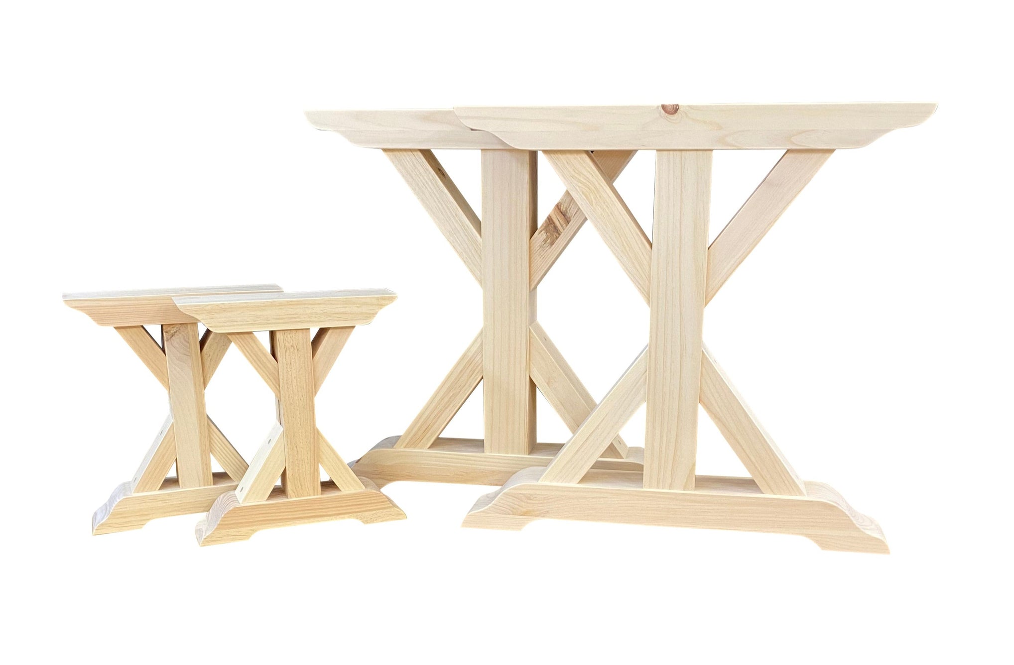 Seamless Trestle Table Legs