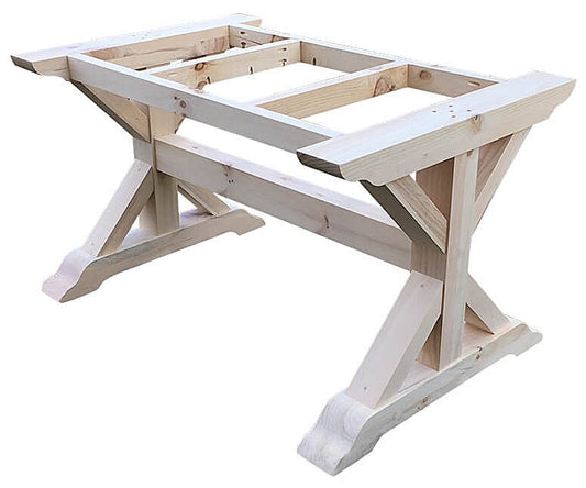 Seamless Trestle Complete Table Frame
