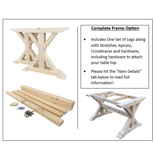 Complete Seamless Trestle Frame