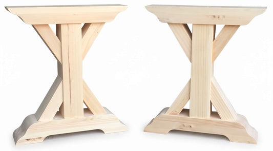 Seamless Trestle Bench Legs