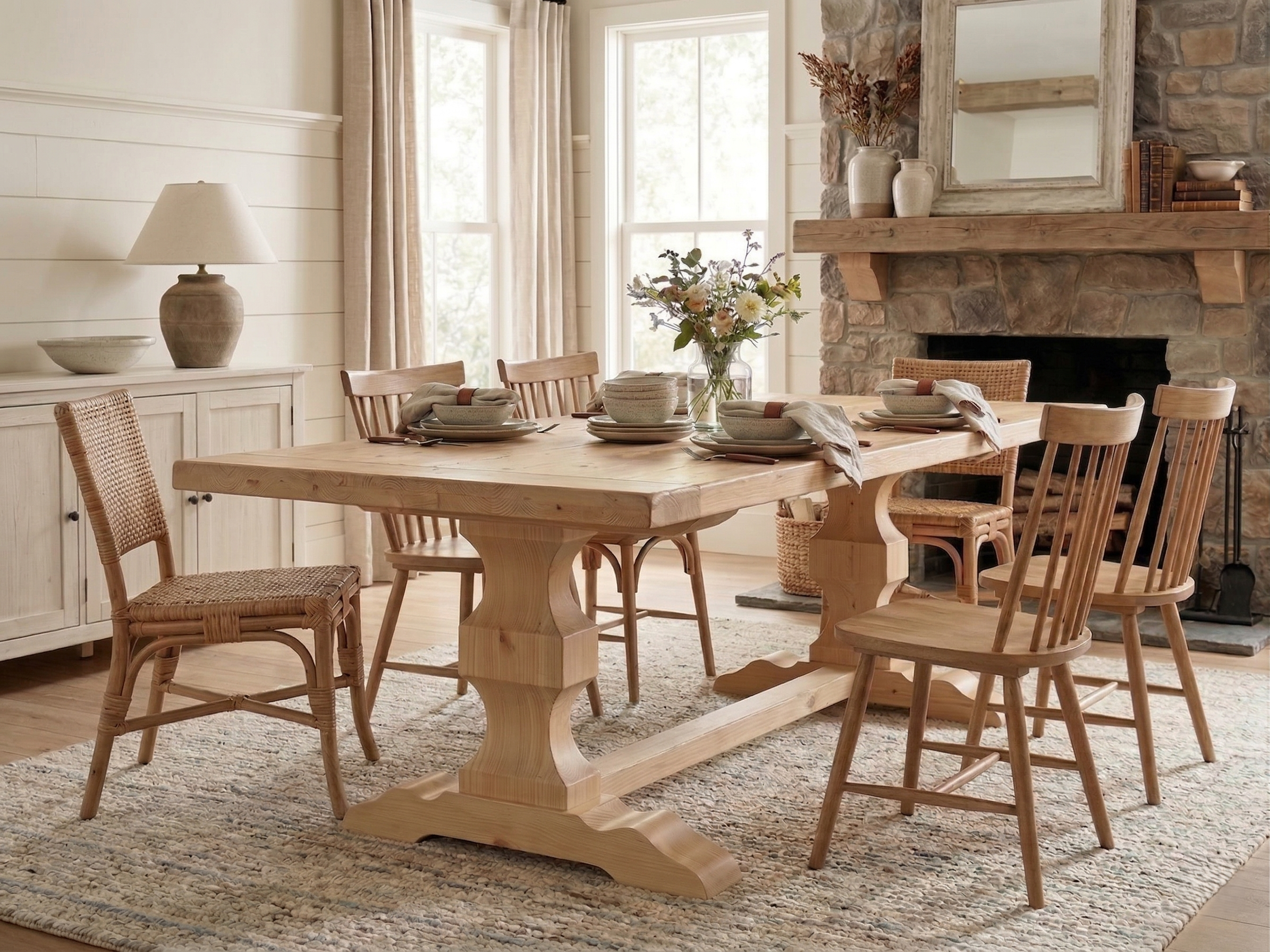 Chalice Pedestal Table Legs