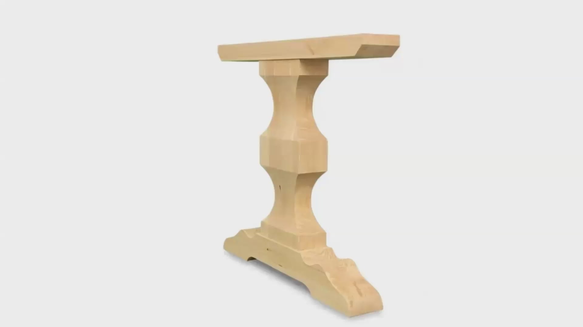 Chalice Pedestal Table Legs