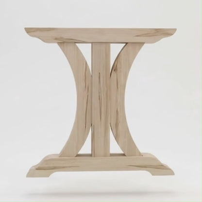 Crescent Trestle Complete Table Frame