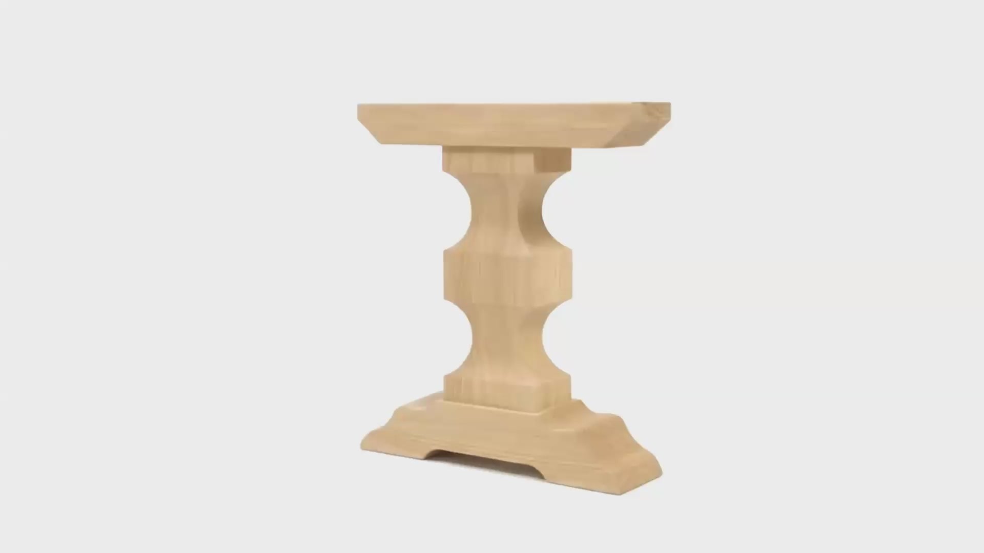 Chalice Pedestal Bench Legs