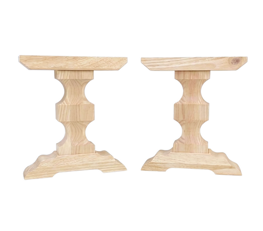 Chalice Pedestal Bench Legs