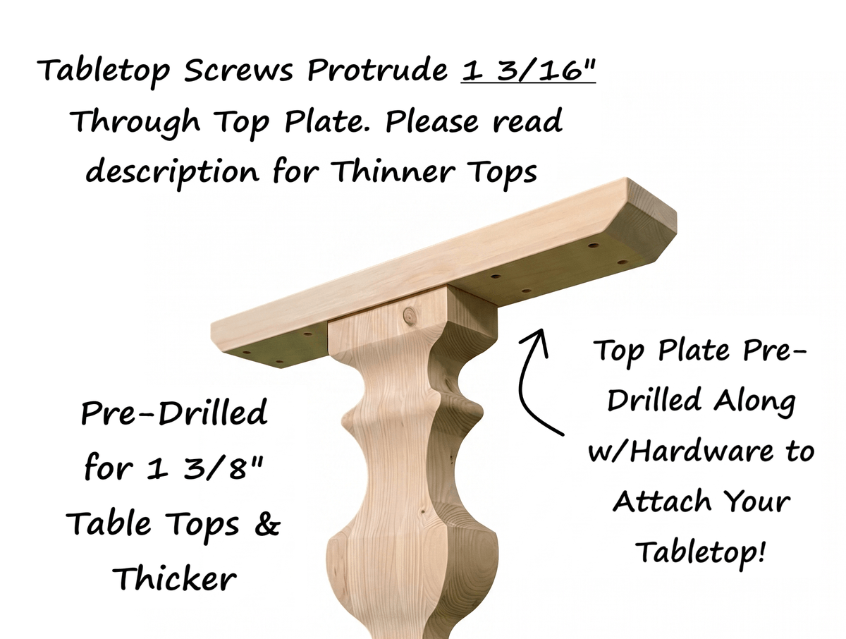Tulip Pedestal Table Legs